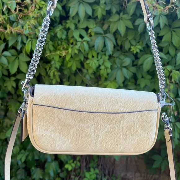 Coach Hay/Yellow Hailey Shoulder/Crossbody Bag-CAN70 - Picture 5 of 9